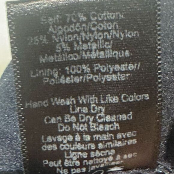 Dress the Population Navy Gold Metallic Lace Bell Sleeve Shift Dress S USA Party - Picture 8 of 9